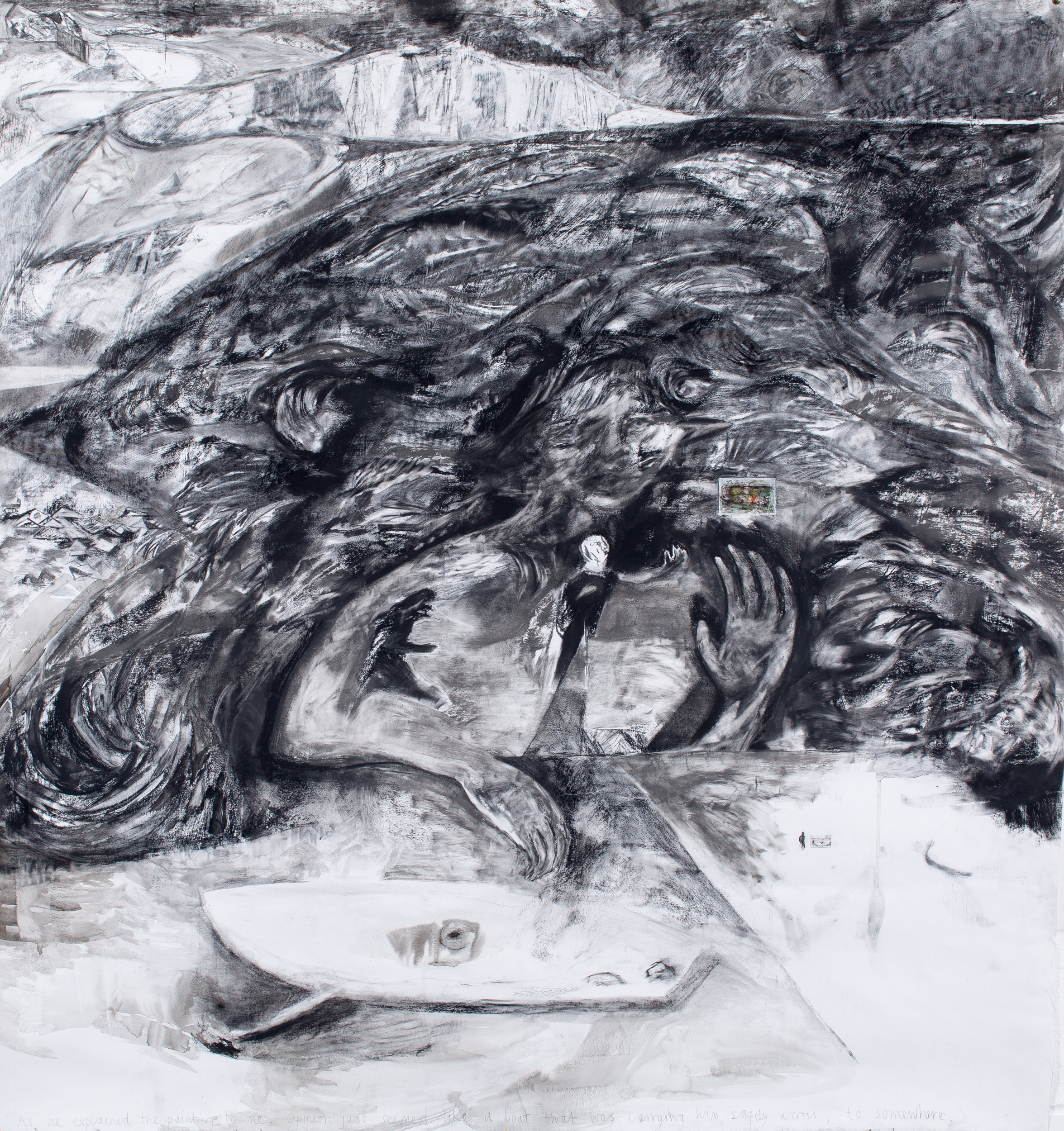 As he explained the painting to me