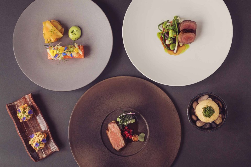 Dinner in Allium at Askham Hall