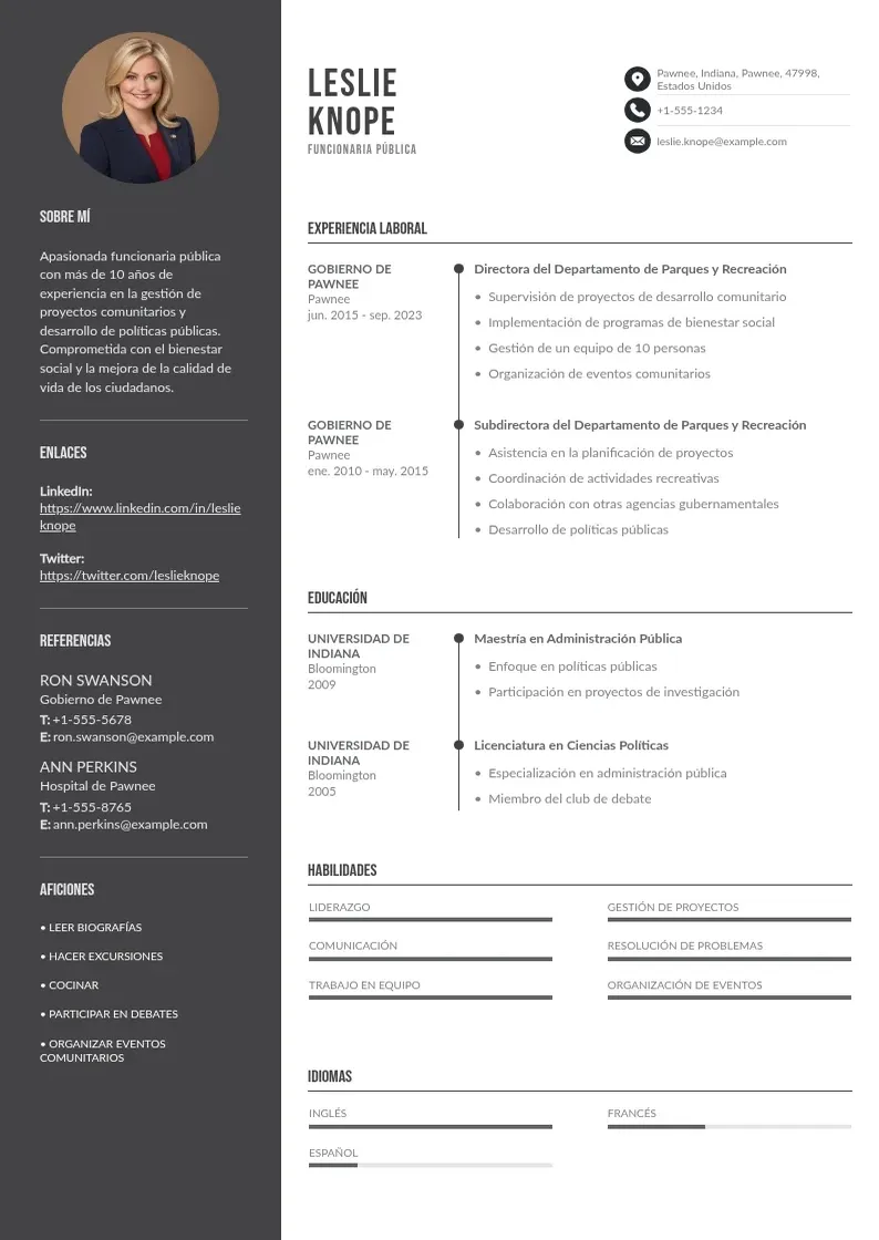 two column curriculum-vitae-plantilla-para-rellenar-gratis resume example