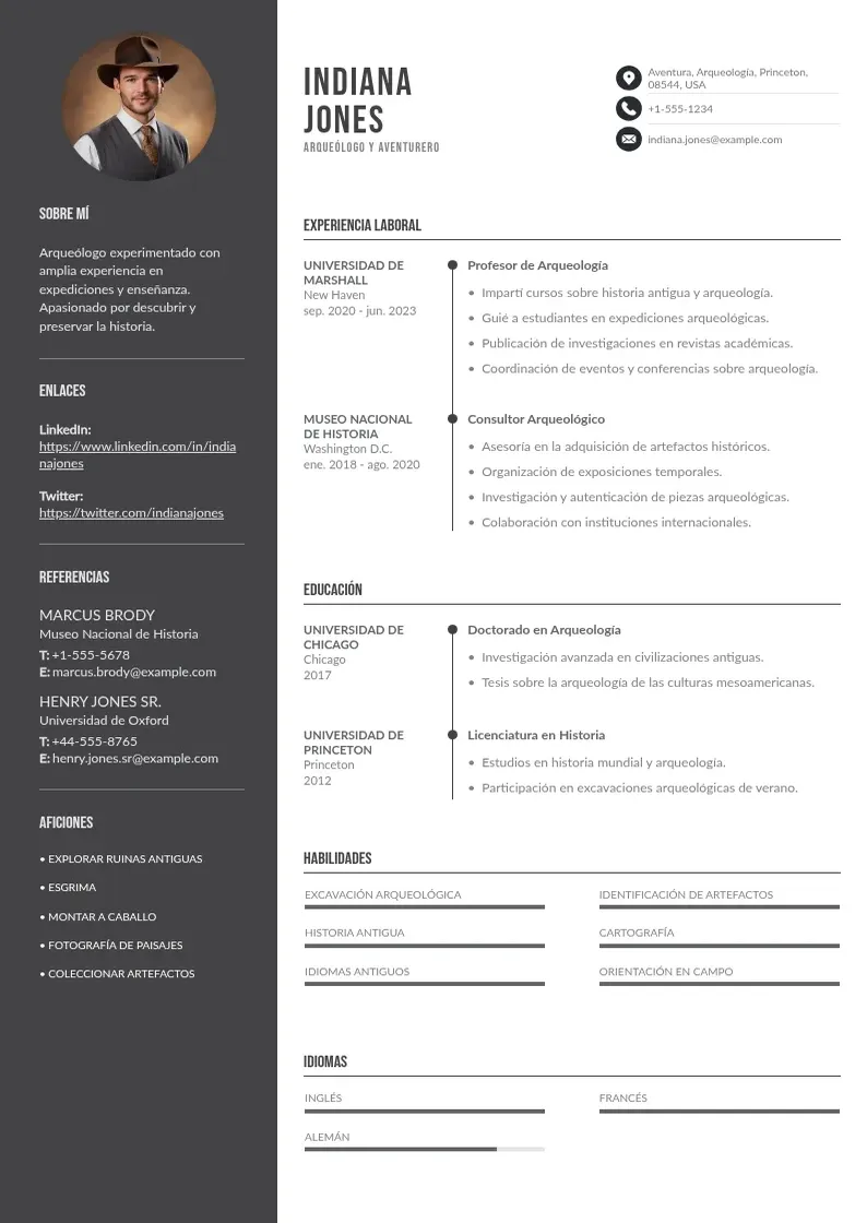 two column curriculum-para-practicas-guia resume example