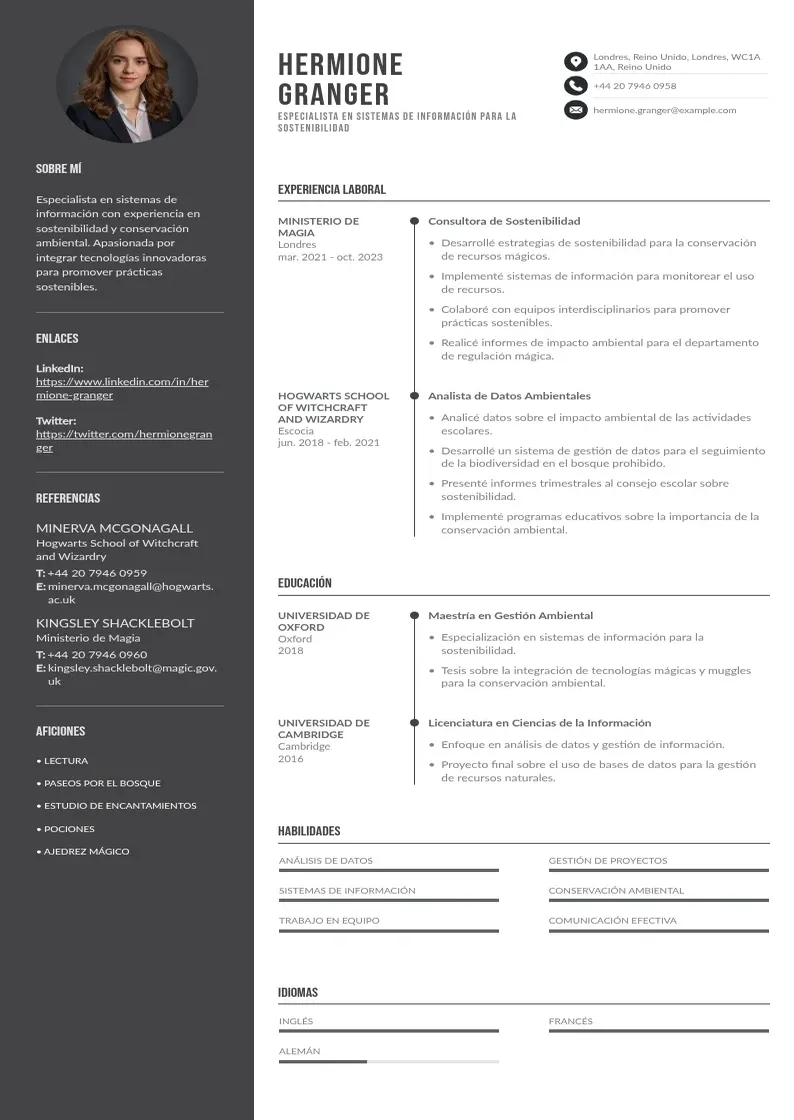 two column especialista-en-sistemas-de-informacion-para-la-sostenibilidad resume example