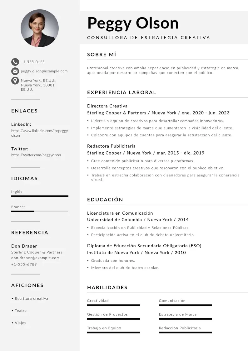 two column que-puedo-estudiar-con-la-eso resume example