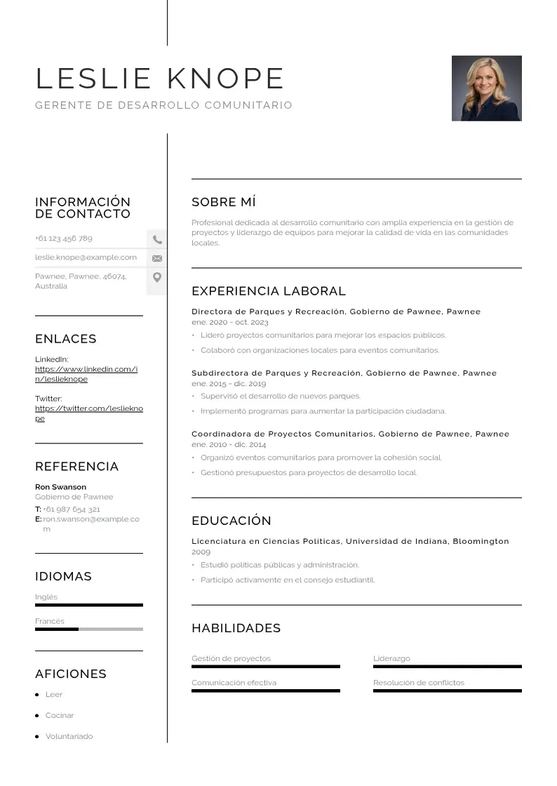 two column curriculum-australiano resume example