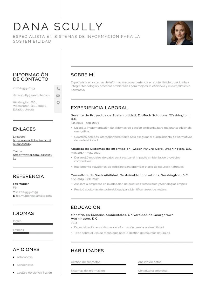 two column especialista-en-sistemas-de-informacion-para-la-sostenibilidad resume example