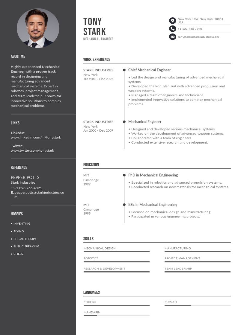 Mechanical Engineer Resume | The Ultimate Writing Guide + Tips