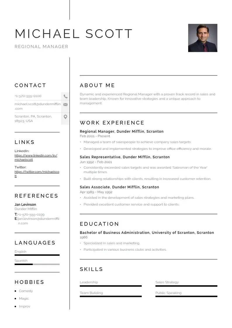 Vienkārša Katar zivotopis CV piemērs