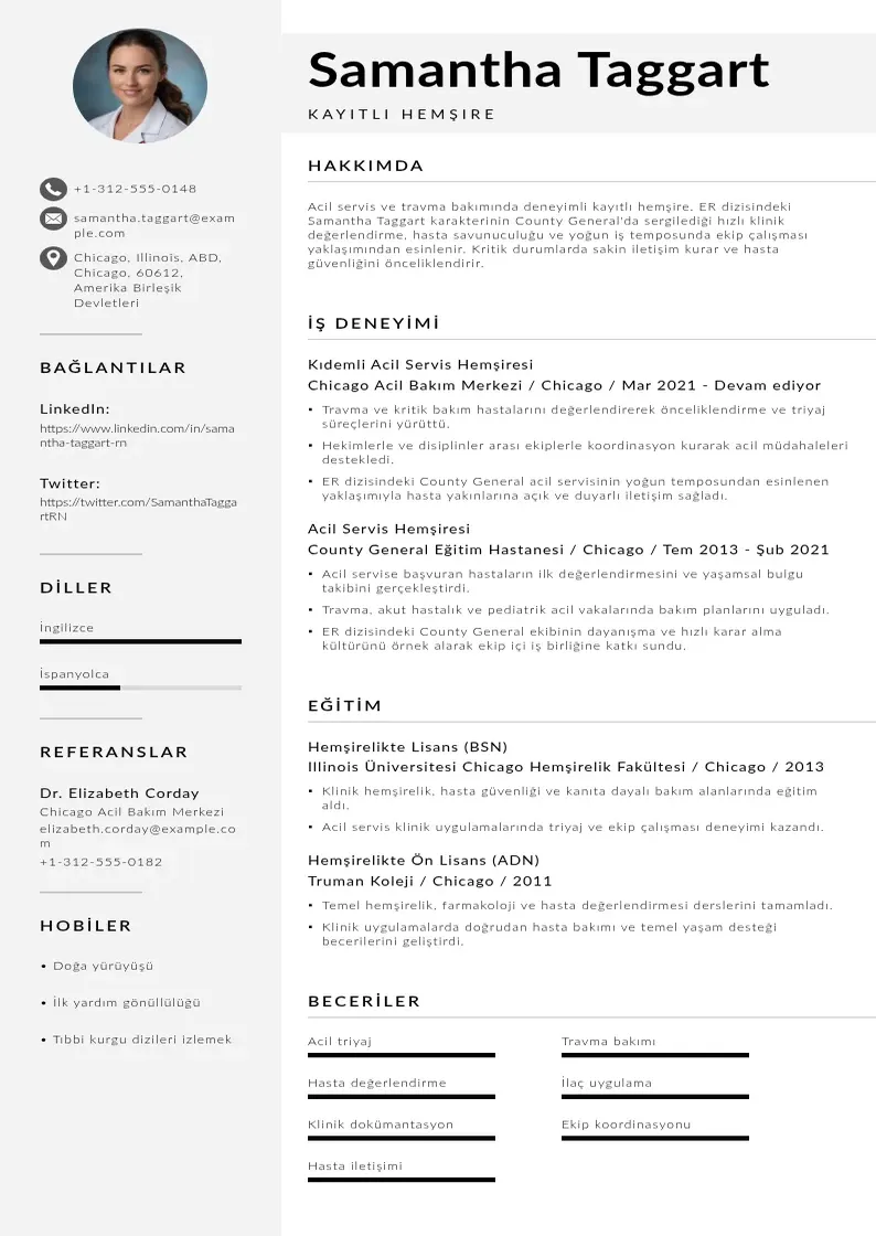 Mūsdienīga  CV veidne