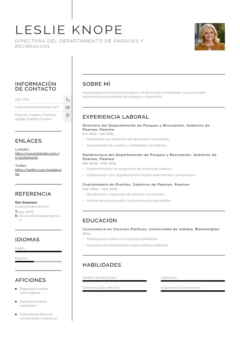 two column aficiones-e-intereses-para-un-curriculum resume example