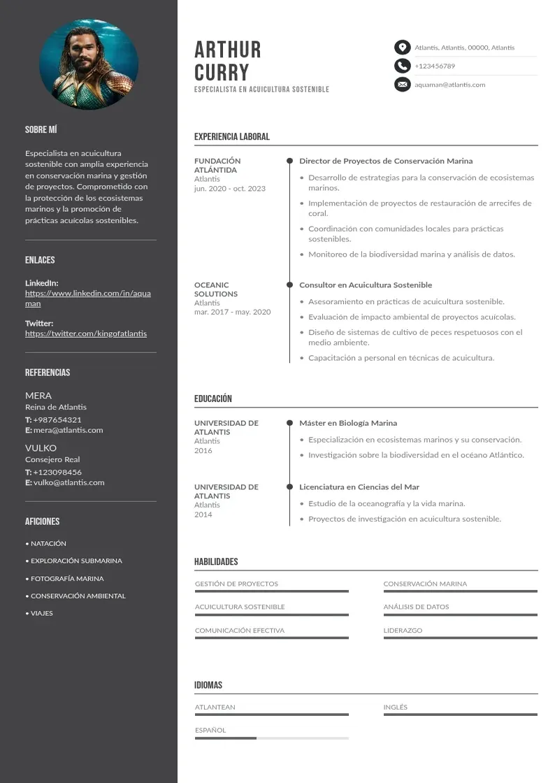 two column especialista-en-acuicultura-sostenible resume example