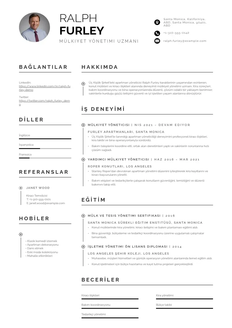 Profesionāla  CV veidne