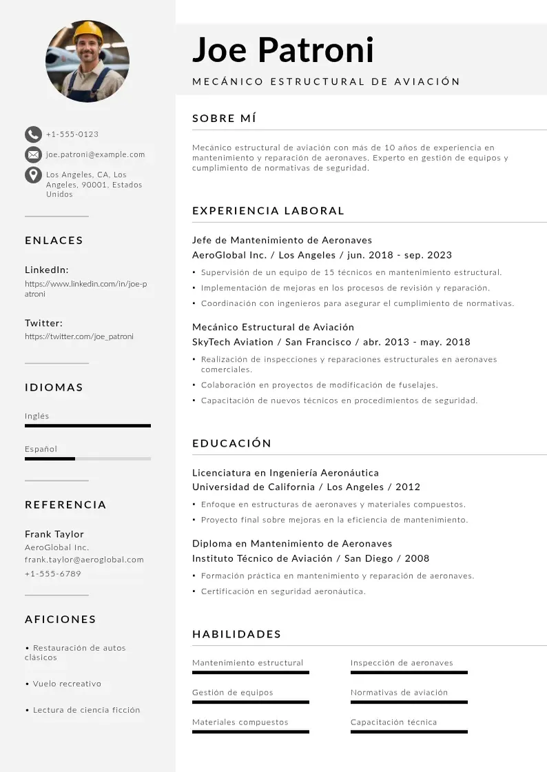 two column mecanico-estructural-de-la-aviacion resume example