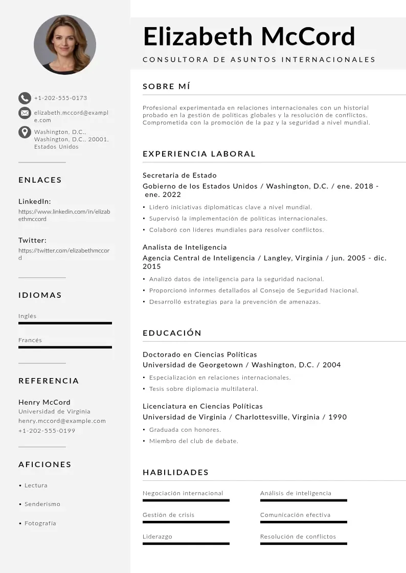 two column curriculum-vitae-catala resume example