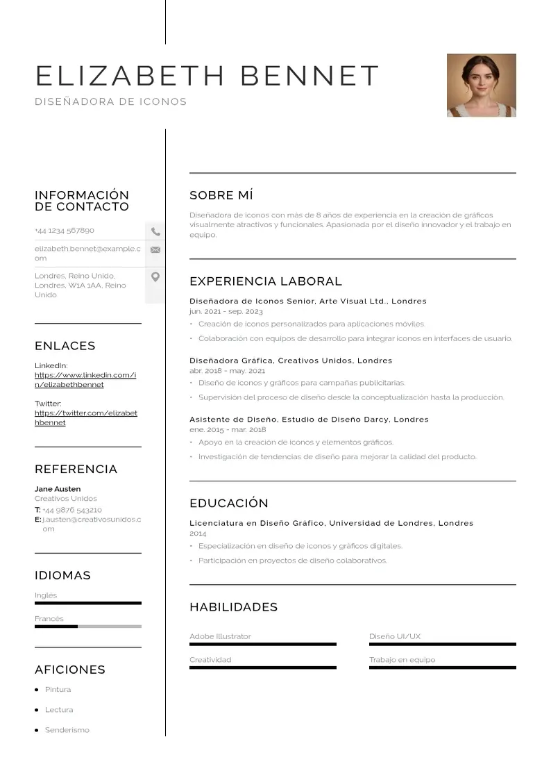 two column iconos-para-curriculum resume example