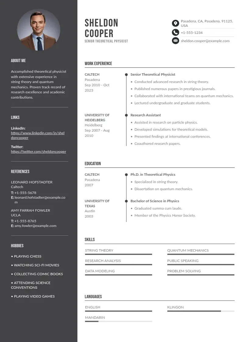 Divu kolonnu Katar zivotopis CV piemērs