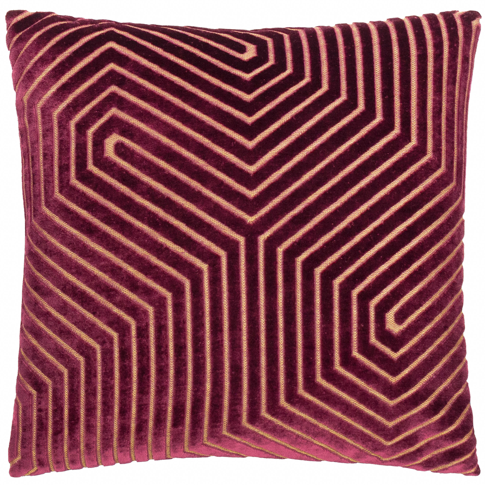 Paoletti Evoke Cut Velvet Cushion - Picture 6 of 56