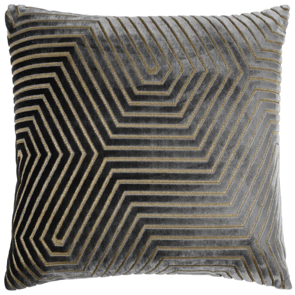 Paoletti Evoke Cut Velvet Cushion - Picture 53 of 56