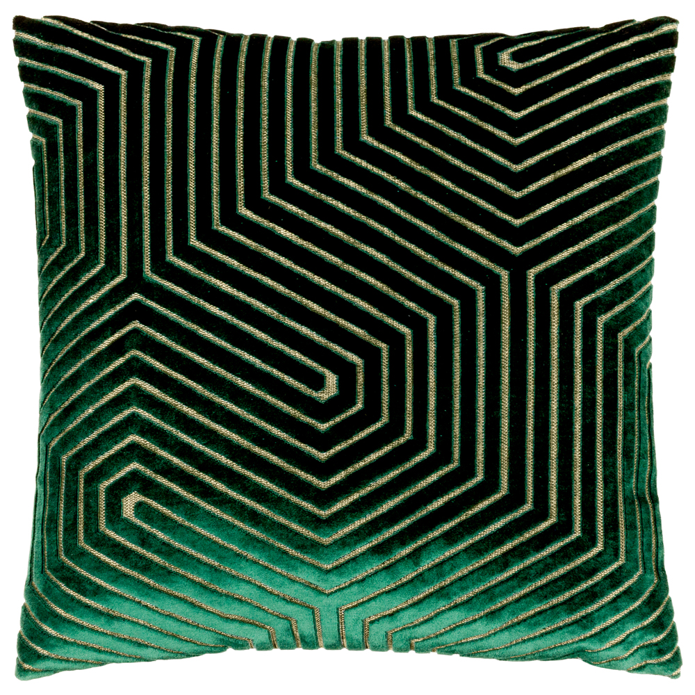 Paoletti Evoke Cut Velvet Cushion - Picture 11 of 56