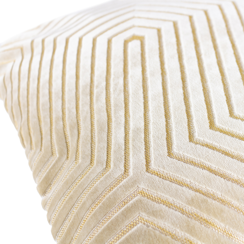 Paoletti Evoke Cut Velvet Cushion - Picture 24 of 56