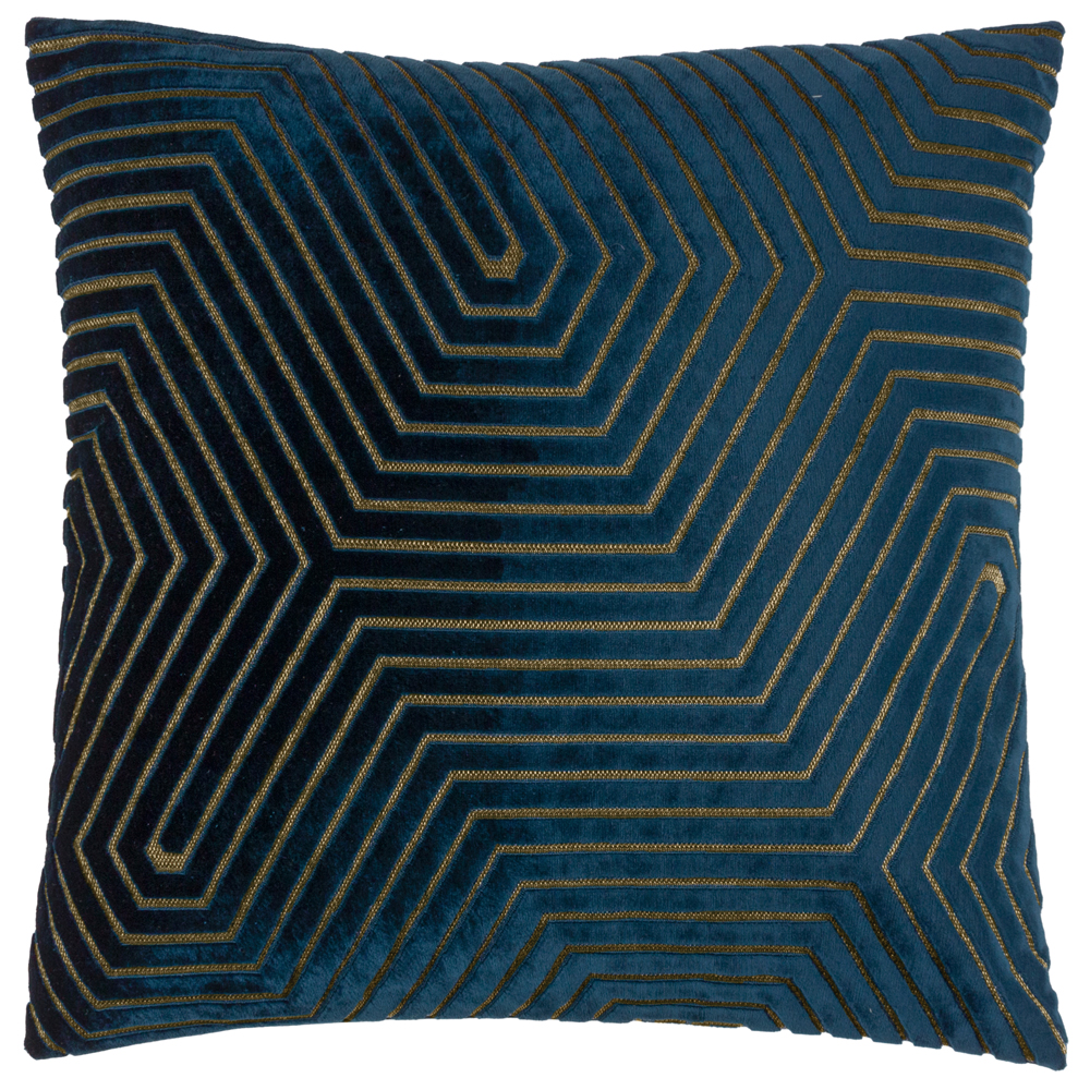 Paoletti Evoke Cut Velvet Cushion - Picture 26 of 56