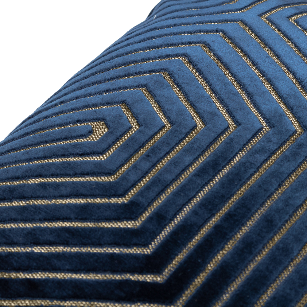 Paoletti Evoke Cut Velvet Cushion - Picture 29 of 56