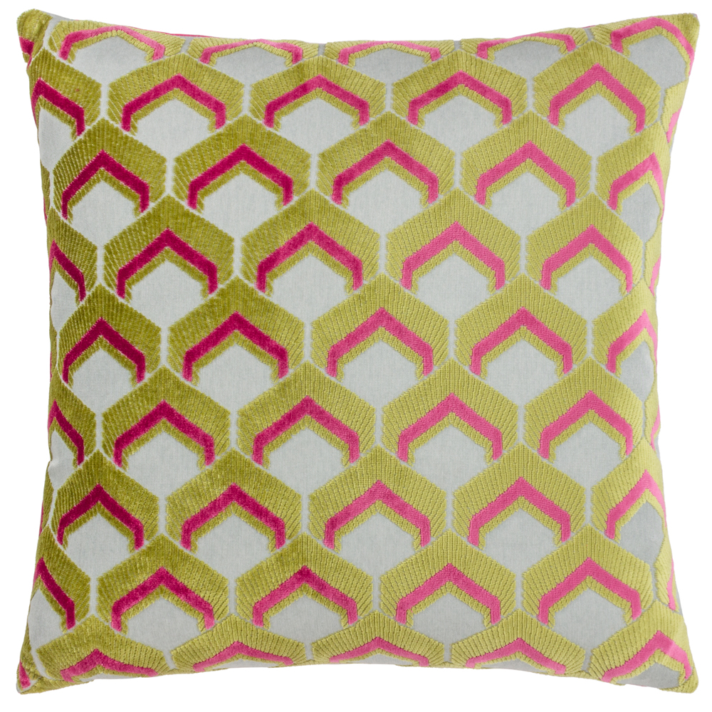 Paoletti Ledbury Velvet Jacquard Cushion - Picture 13 of 36