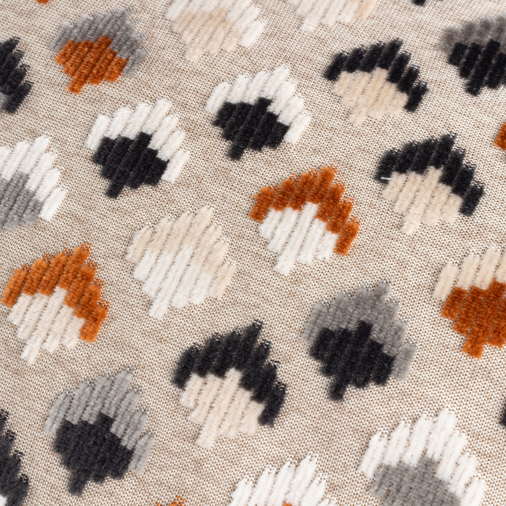 Paoletti Lexington Velvet Jacquard Cushion - Picture 4 of 36