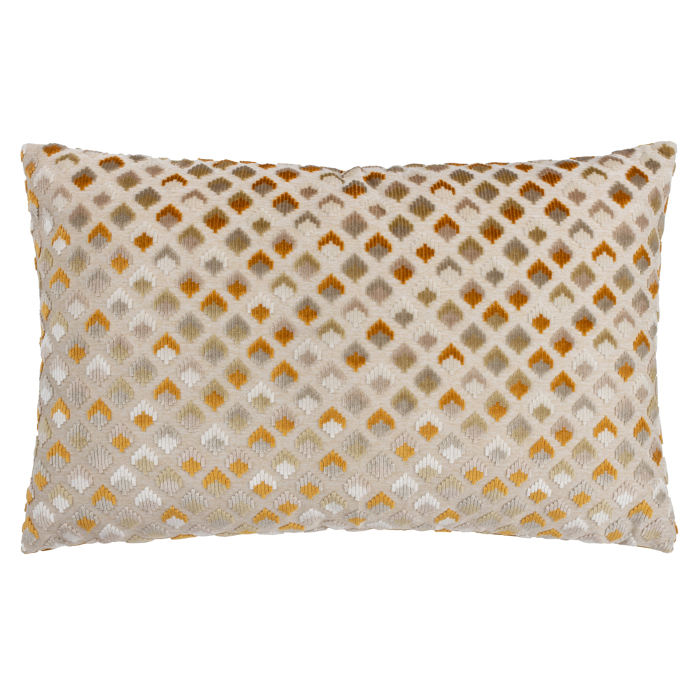 Paoletti Lexington Velvet Jacquard Cushion - Picture 31 of 36