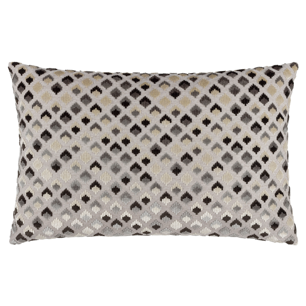 Paoletti Lexington Velvet Jacquard Cushion - Picture 25 of 36