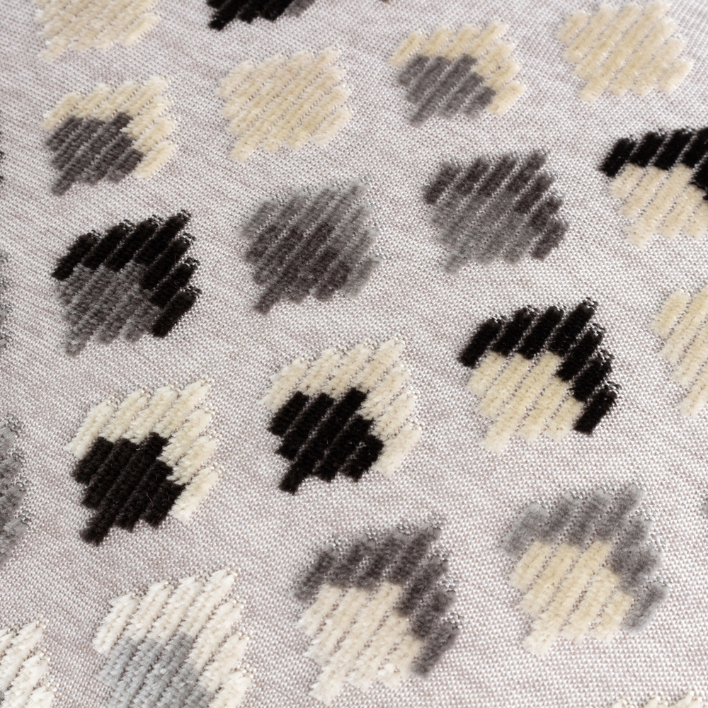 Paoletti Lexington Velvet Jacquard Cushion - Picture 28 of 36