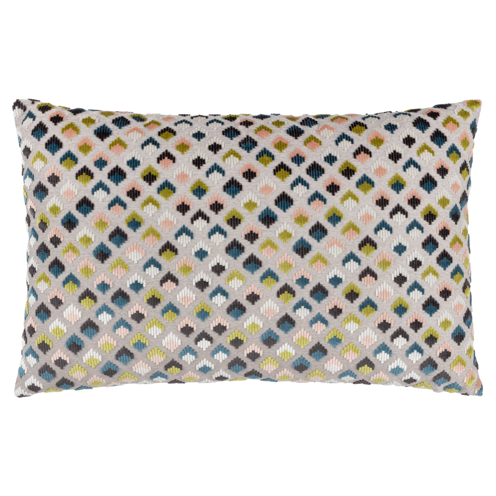 Paoletti Lexington Velvet Jacquard Cushion - Picture 13 of 36