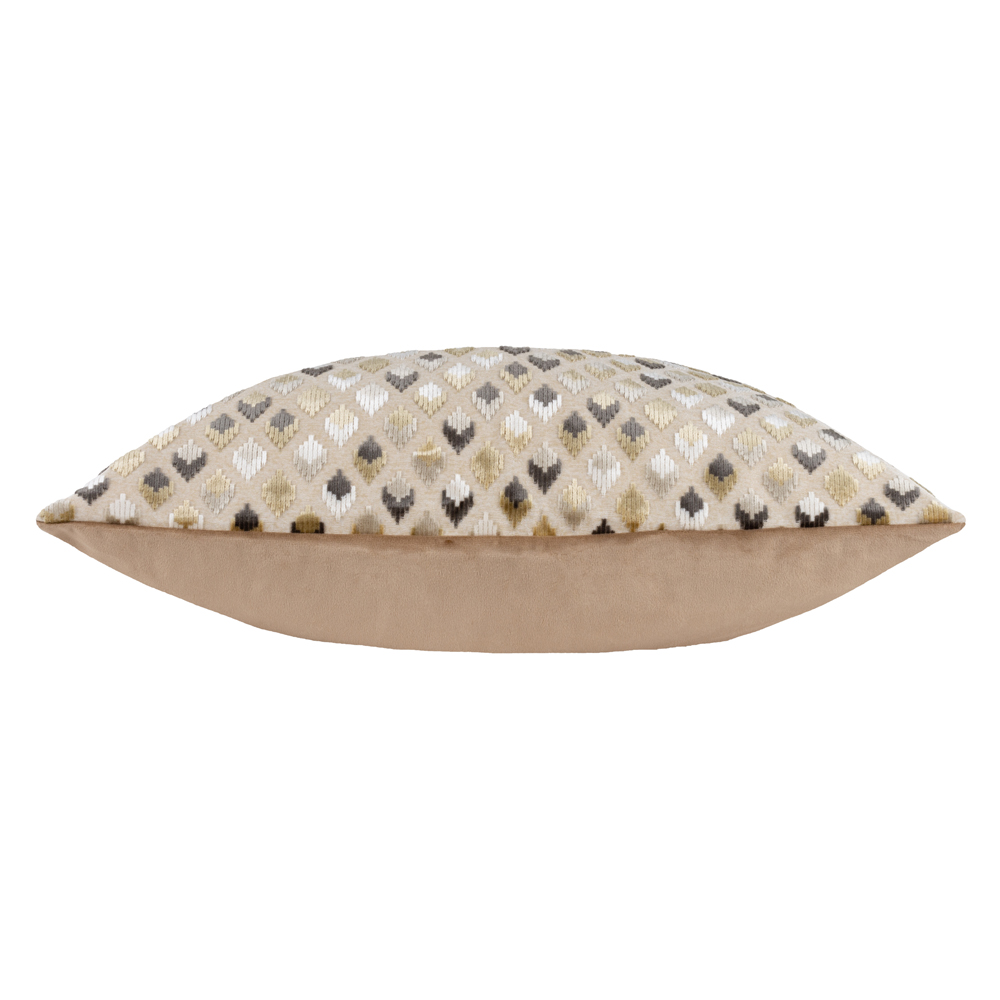 Paoletti Lexington Velvet Jacquard Cushion - Picture 21 of 36