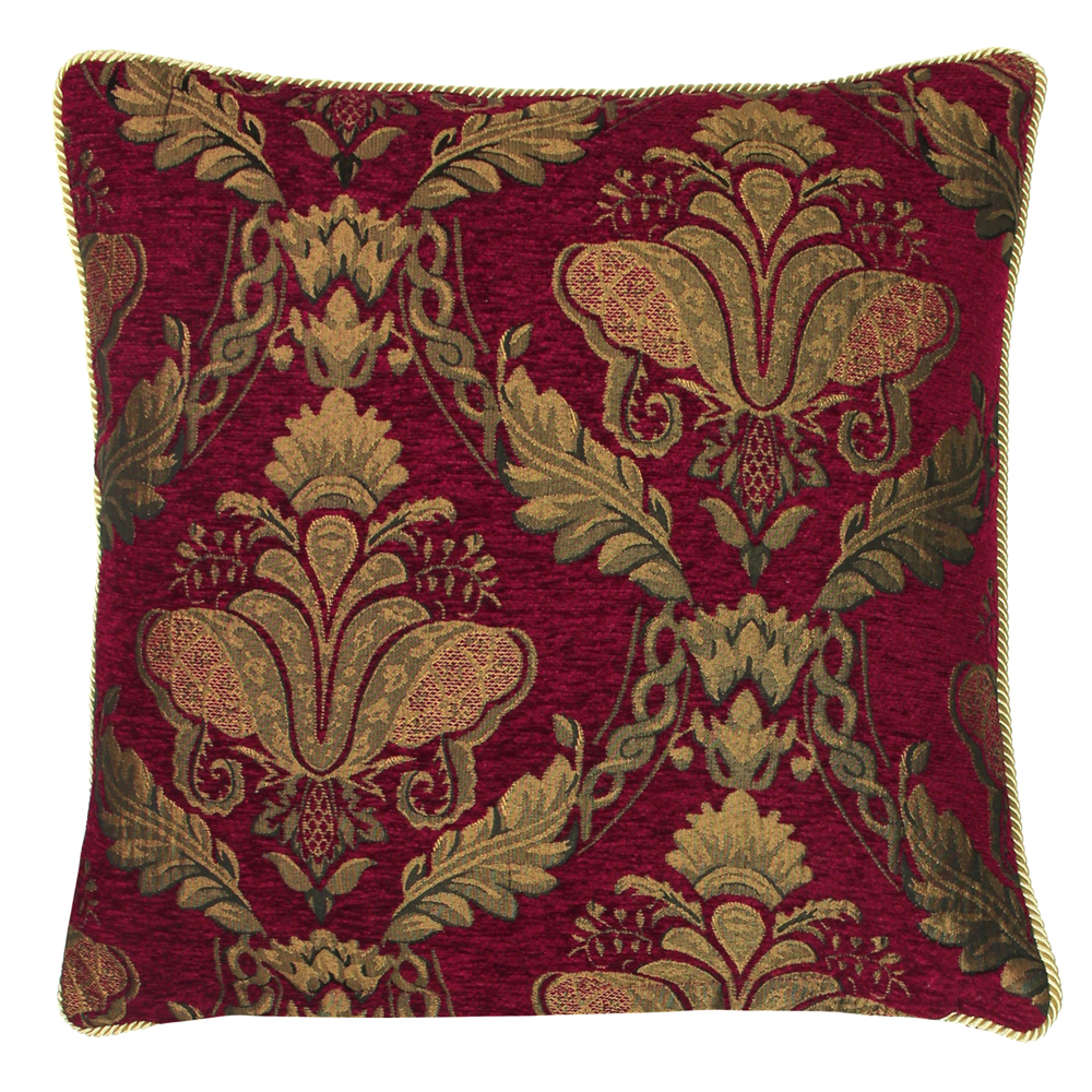 Paoletti Shiraz Floral Jacquard Cushion - Picture 19 of 30