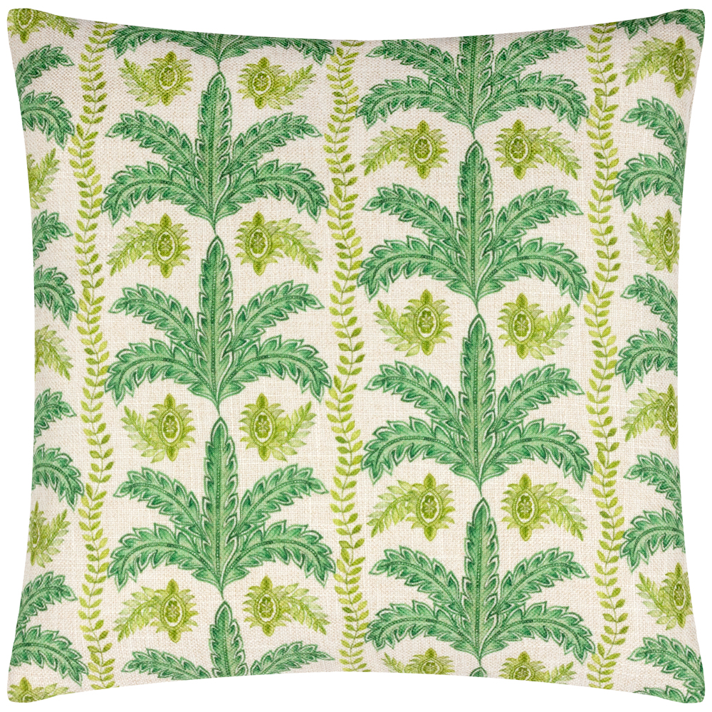 Wylder Valera Patera Palm Floral Square Cushion - Picture 1 of 6