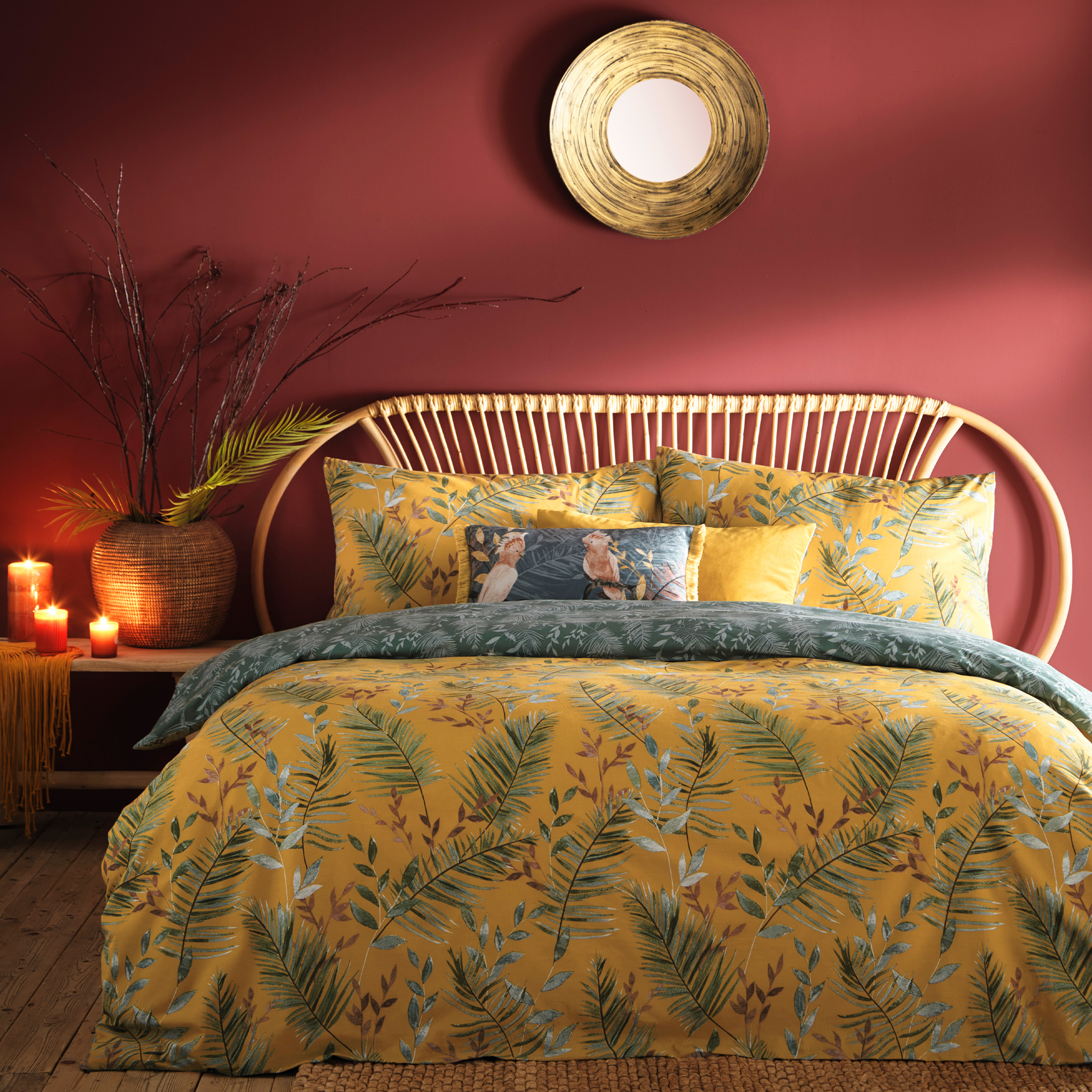 furn Mazari Exotic Jungle Duvet Cover Set - Picture 13 of 16
