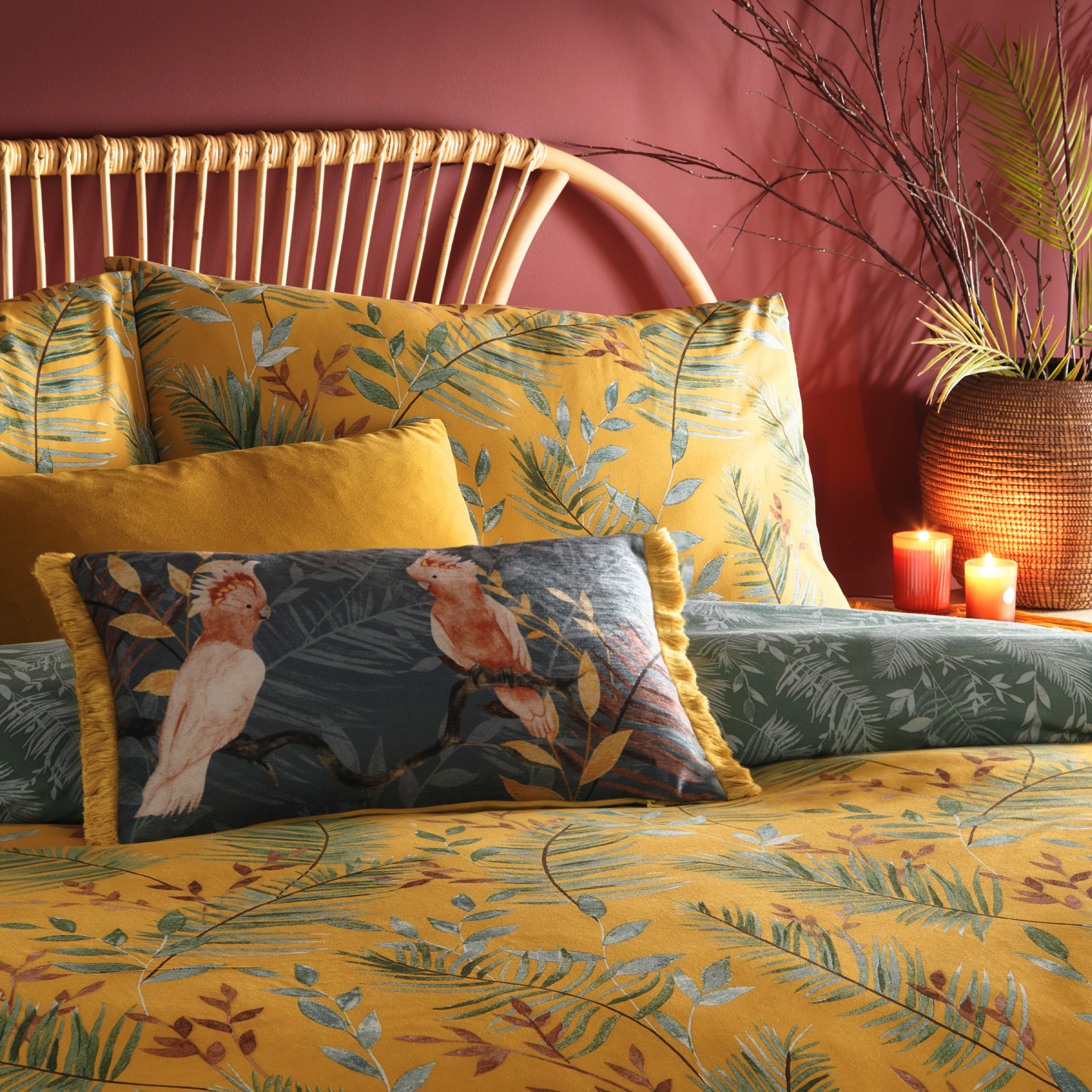 furn Mazari Exotic Jungle Duvet Cover Set - Picture 14 of 16