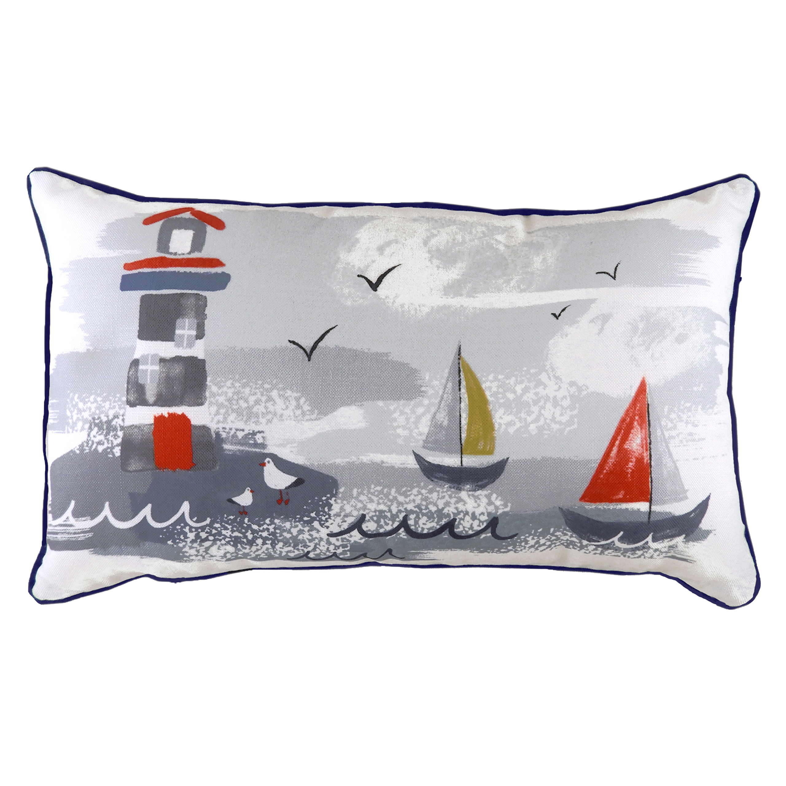 Evans Lichfield Nautical Lighthouse Cushions - Picture 1 of 6