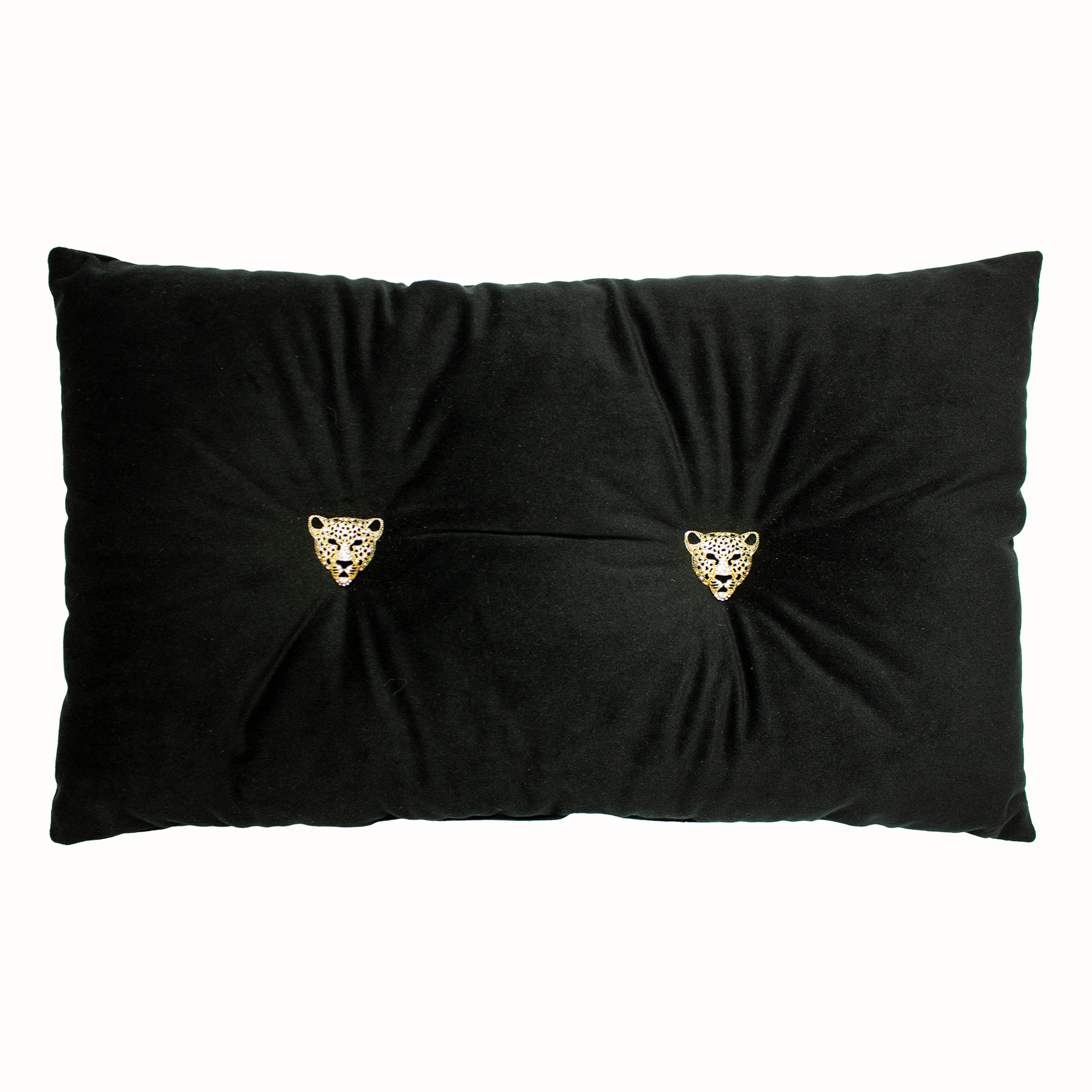 Paoletti Panther Velvet Cushions - Picture 1 of 18