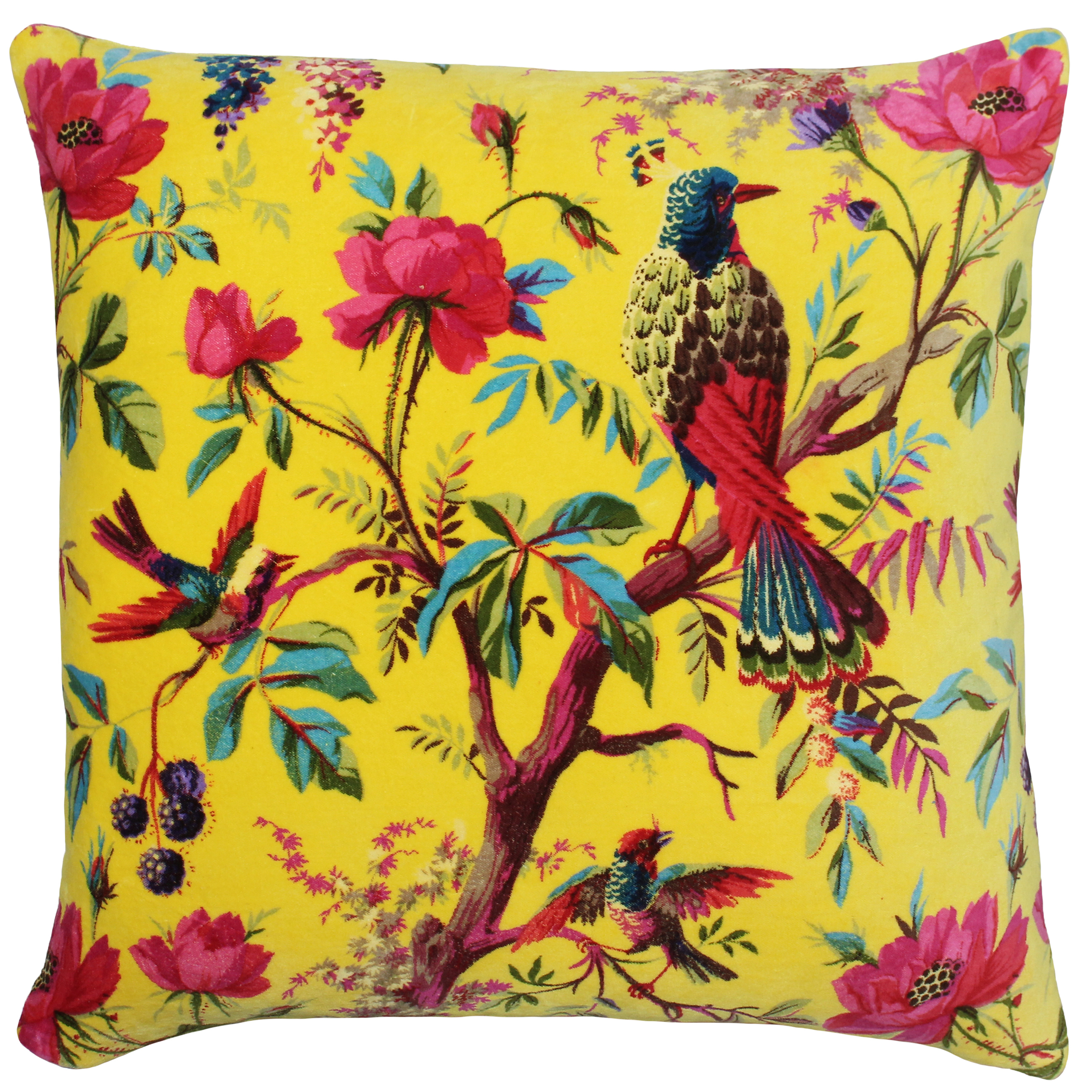 Paoletti Paradise Velvet Cushions - Picture 7 of 7