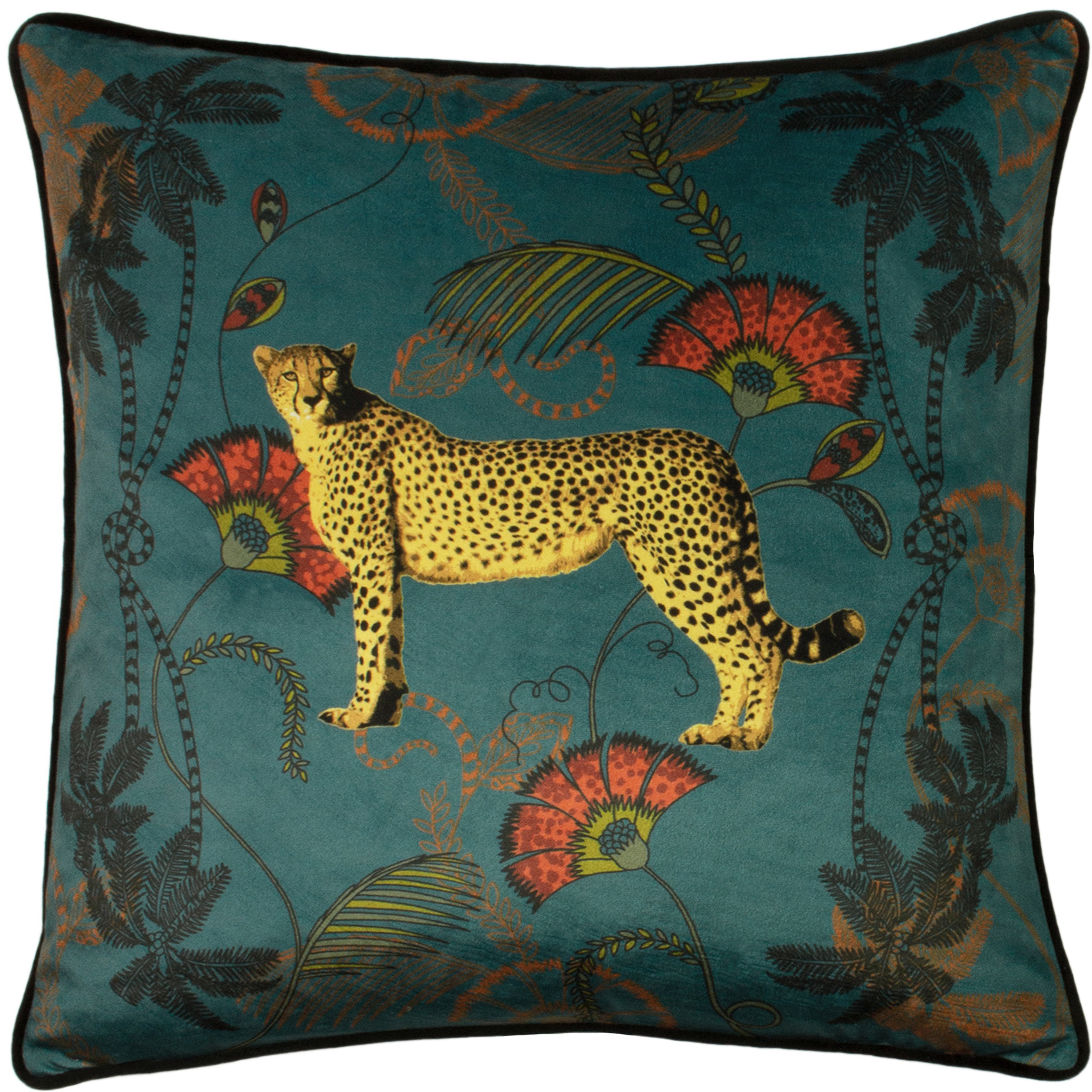 Paoletti Tropica Cheetah Cushions - Picture 9 of 12