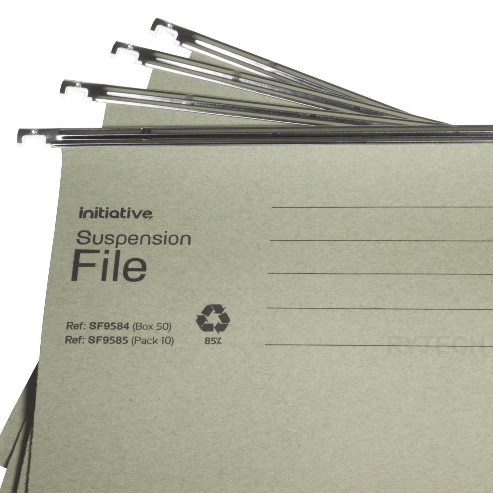 Green A4 Hanging Suspension Files Tabs Insert Filing Folders