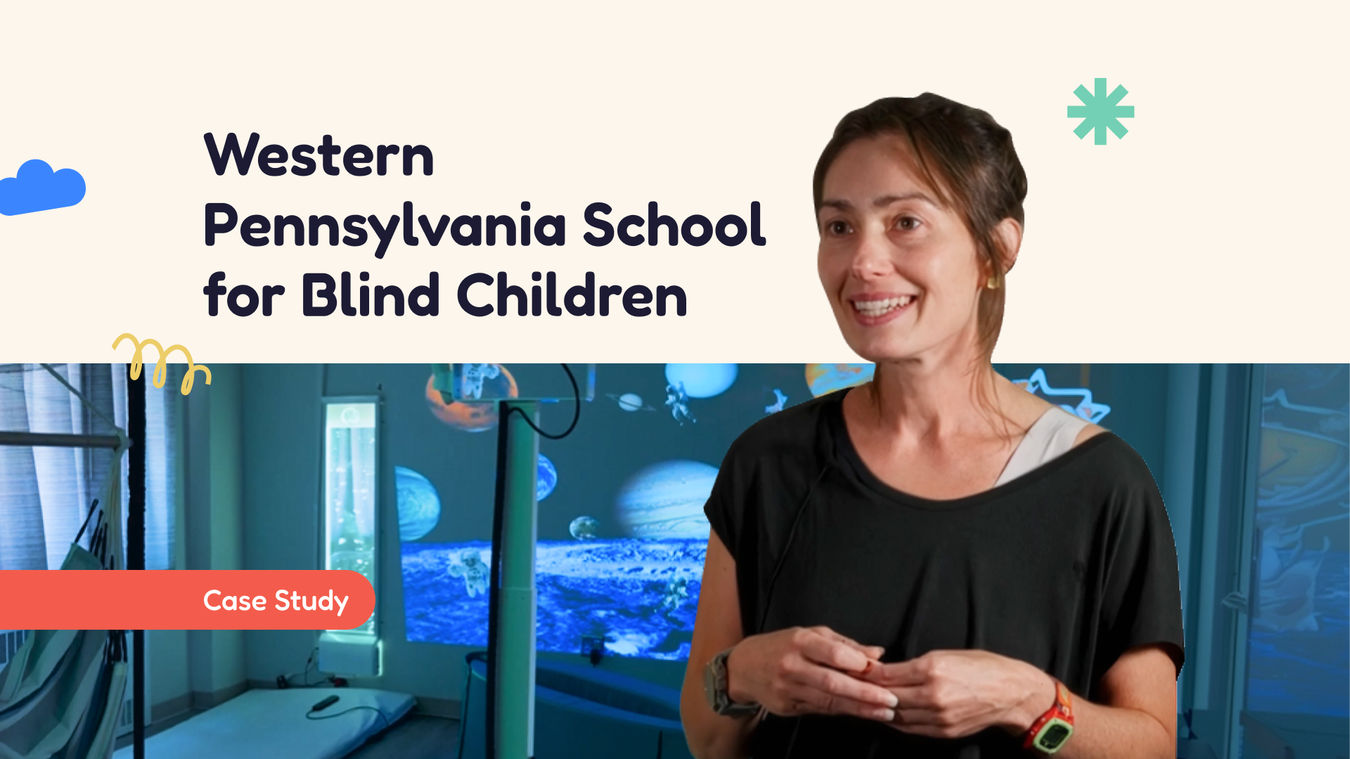 Designing a Sensory Space Around Students with Visual Impairments