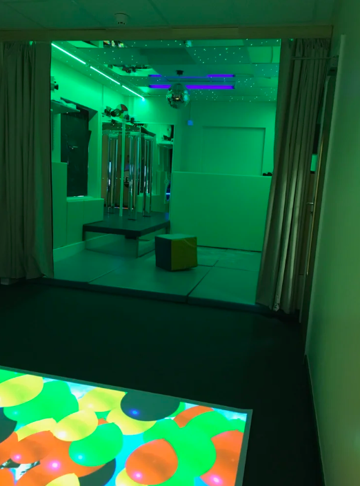 Immersive sensory room at St Herbert's RC Primary School