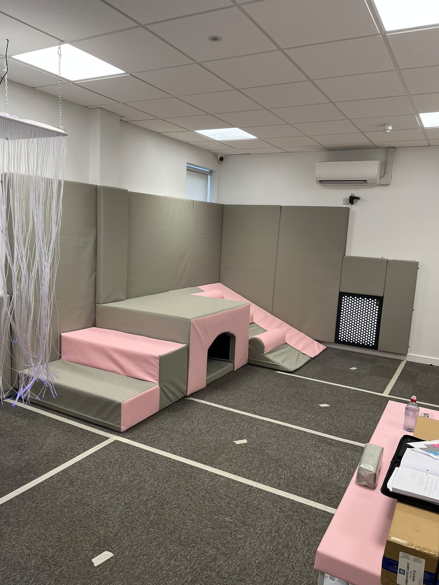 Soft play room at Little Woodlands Children's Day Nursery