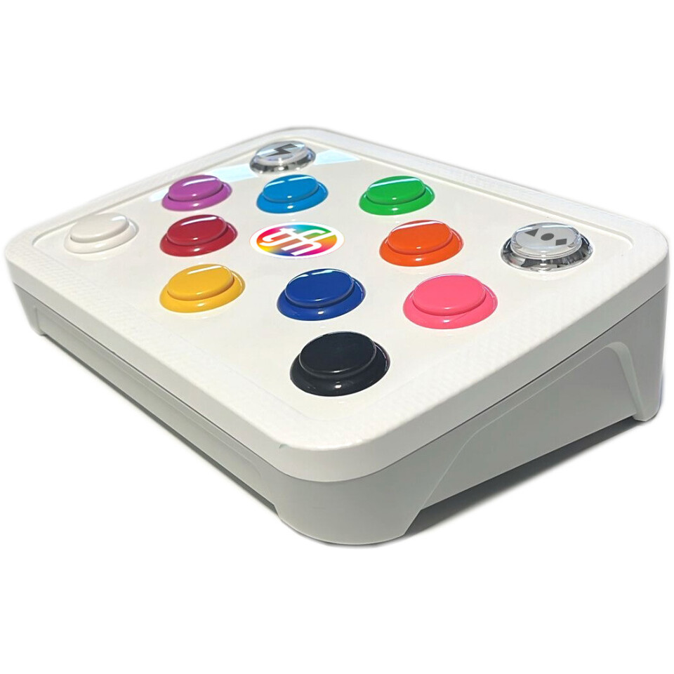 Firework Controller with 12 large light-up buttons
