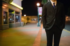 Photo of a young man in a suit 