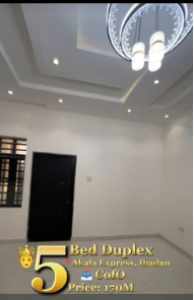 For Sale: Fully Detached Luxury 5 Bedroom Duplex with maid room.