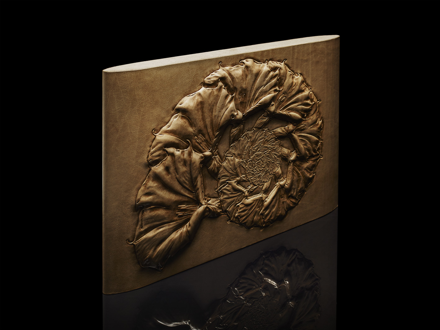 Repousse Flower Wide