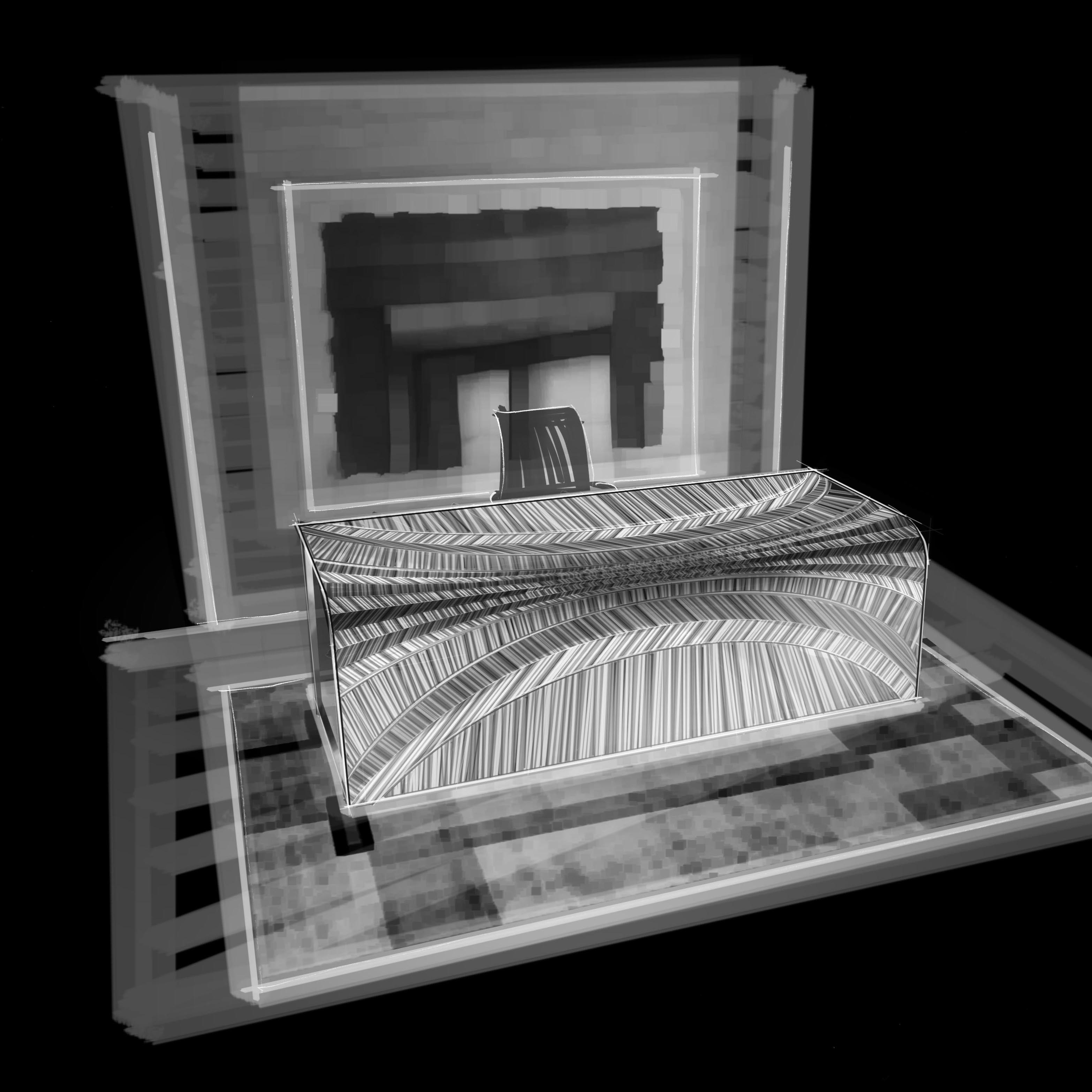 G1234 Straw Glacier Desk BW copy