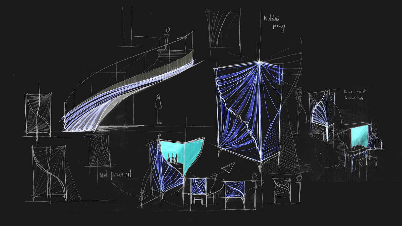Wing furniture concept Hero