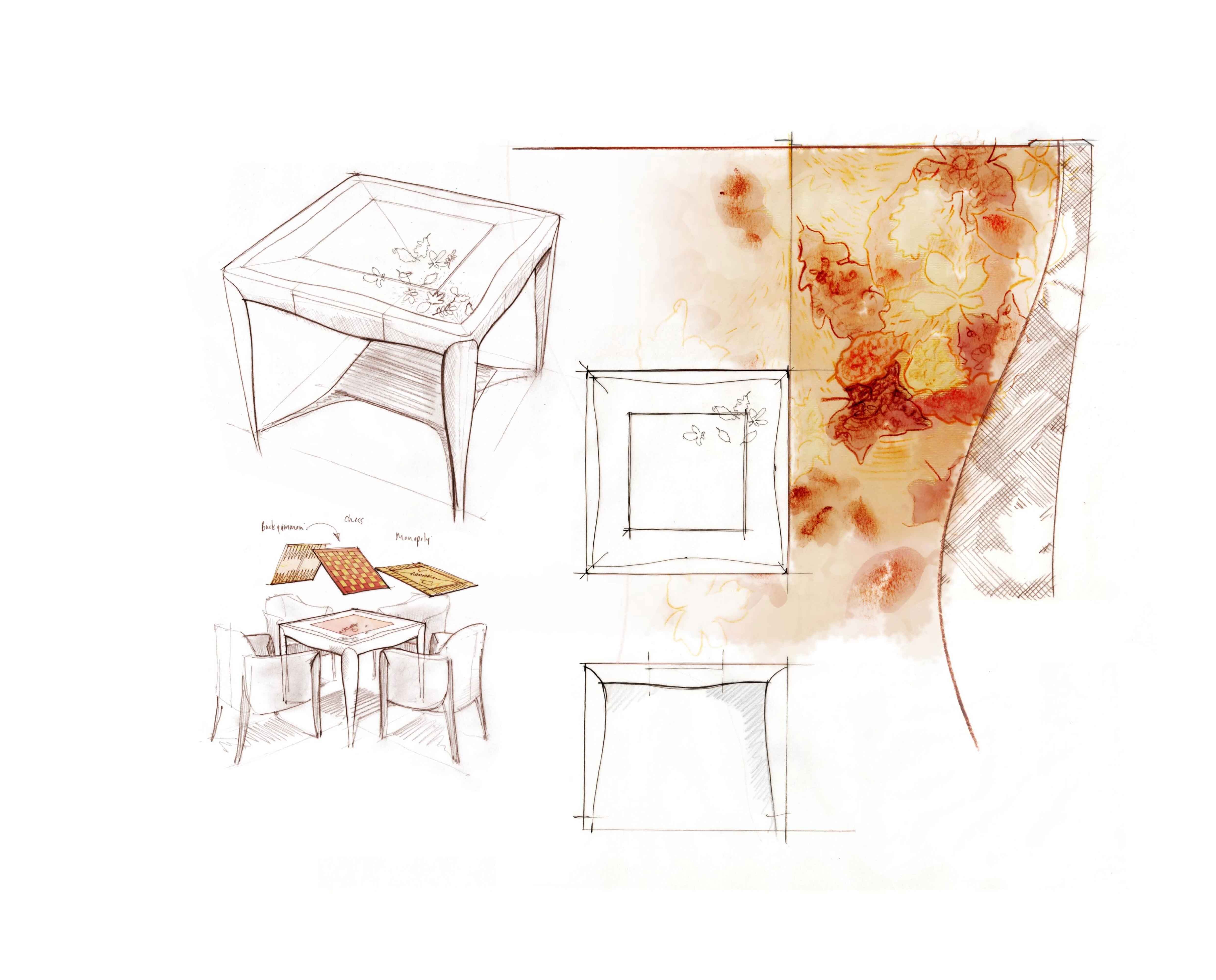 Autumn Drift Games Table